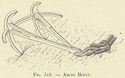 Ancre Herve (metszet) alkotó: French School