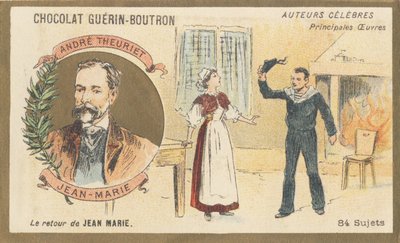 André Theuriet (1833-1907) francia költő, regény- és drámaíró, a „Jean-Marie” dráma szerzője (1872) alkotó: French School