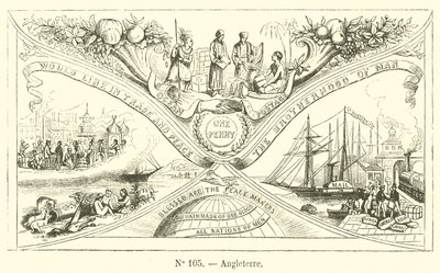 Angleterre (metszet) alkotó: French School