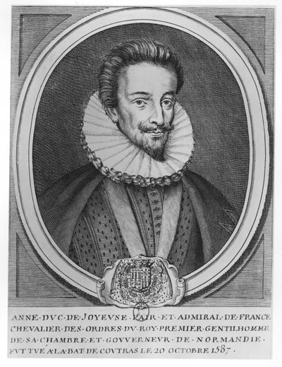 Anne, Joyeuse hercege (metszet) alkotó: French School