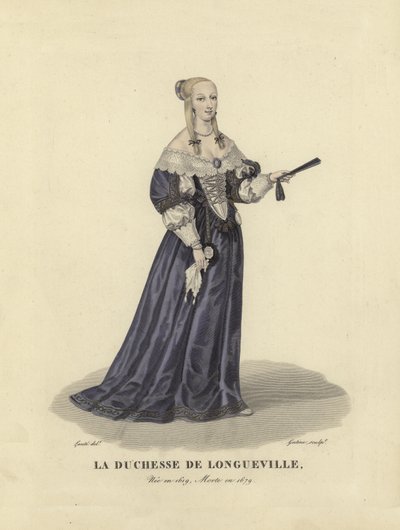 Anne Genevieve de Bourbon, Longueville hercegnője alkotó: French School
