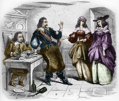 Anne "" Ninon"" az Enclóból (vagy Ninon de Lenclos vagy Ninon de Lanclos alkotó: French School