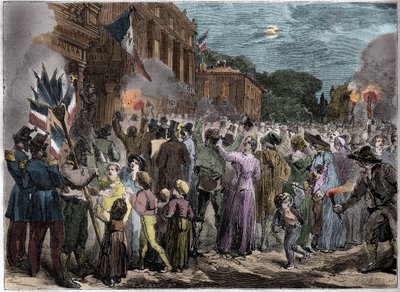 Savoyát és Nizzát Franciaországhoz csatolták – 1860 Nizzát Franciaország csatolta alkotó: French School