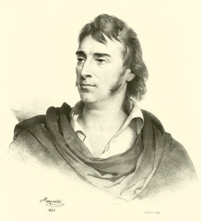 Antoine-Jean Gros, portré (metszet) alkotó: French School