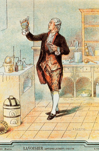 Antoine Laurent Lavoisier alkotó: French School