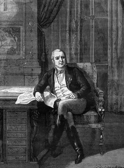 Antoine Marie Chamans, Lavalette gróf, francia politikus és tábornok - Antoine-Marie Chamans, Lavalette gróf (1769-1830) tiszt, magas francia tisztviselő és államtanácsos - a „Histoire de l