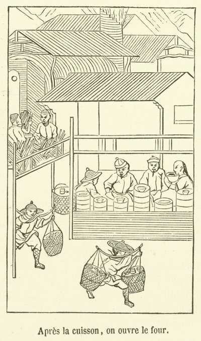 Főzés után a sütőt kinyitjuk (gravírozás) alkotó: French School