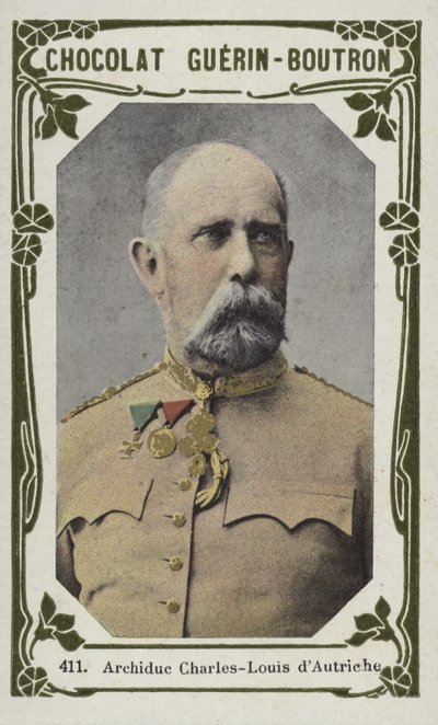 Károly-Lajos osztrák főherceg (színes fotó) alkotó: French School