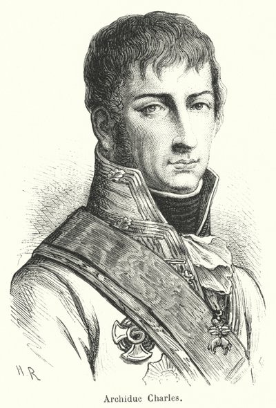 Károly főherceg (metszet) alkotó: French School