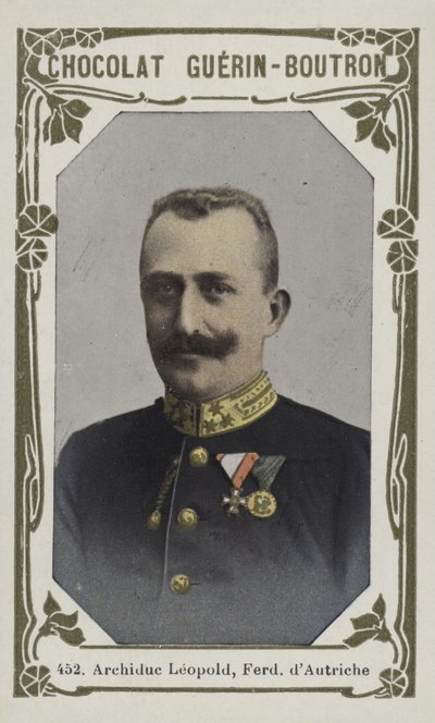 Leopold főherceg, Ferdinand dAutriche (színes fotó) alkotó: French School