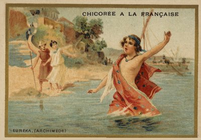 Arkhimédész felkiált Eurekát! alkotó: French School