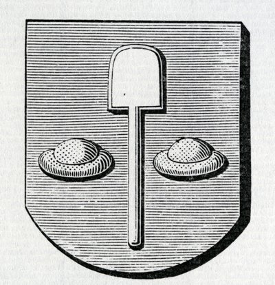 A bordeaux-i cukrászcé karjai alkotó: French School
