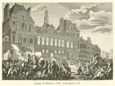 Támadás a Hôtel de Ville ellen, 9. Thermidor 1794 alkotó: French School