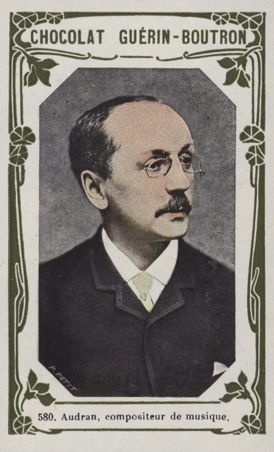 Audran, zeneszerző (színes fotó) alkotó: French School