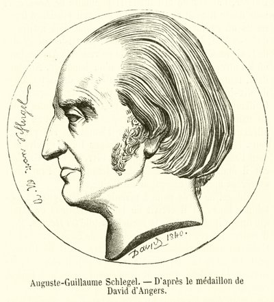 Auguste-Guillaume Schlegel (metszet) alkotó: French School