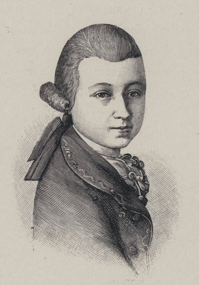 Wolfgang Amadeus Mozart osztrák zeneszerző tizennégy évesen alkotó: French School