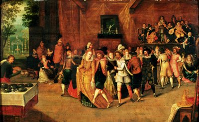 Bál III. Henrik uralkodása alatt, 1574-89 alkotó: French School