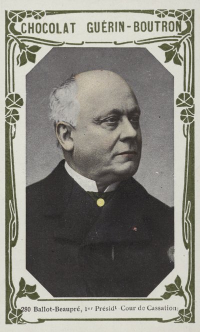 Ballot-Beaupre, a Semmítőszék első elnöke (színes fotó) alkotó: French School
