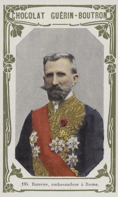 Barrere, Botschafter in Rom von French School