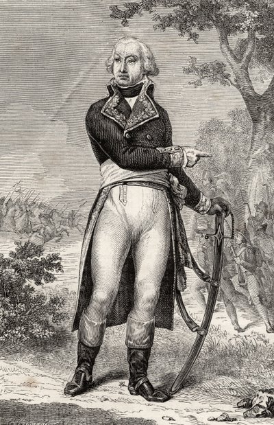 Barthelemy Louis Scherer (1747-1804) Louis Blanc (1811-82) "Histoire de la Revolution Francaise" című művéből alkotó: French School