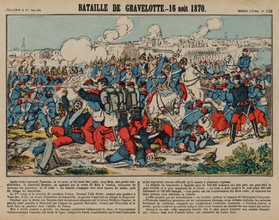 Gravelotte-i csata, francia-porosz háború alkotó: French School