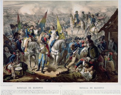 A marengói csata 1800. június 14-én alkotó: French School