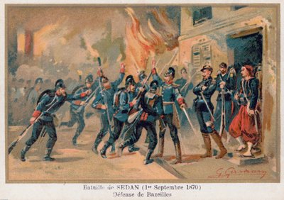 Sedani csata, Bazeilles védelme alkotó: French School