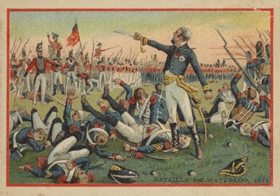 Waterloo-i csata 1814-ben alkotó: French School