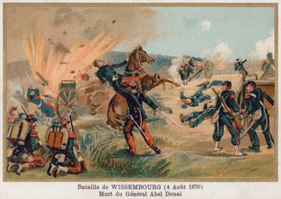 Wissembourgi csata, Douay tábornok halála alkotó: French School
