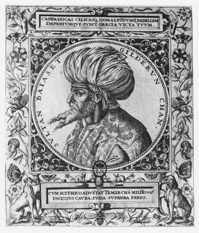 Bayezid I (metszet) alkotó: French School