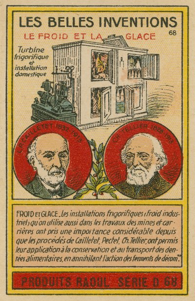 Gyönyörű találmányok kártya, hűtés alkotó: French School