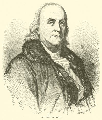 Benjamin Franklin alkotó: French School