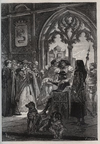 Bernabo Visconti alkotó: French School
