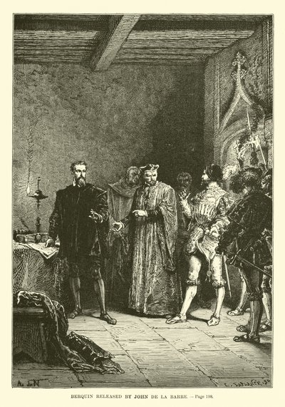 Berquint kiadta John de la Barre alkotó: French School