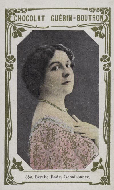 Berthe Bady, reneszánsz (színes fotó) alkotó: French School