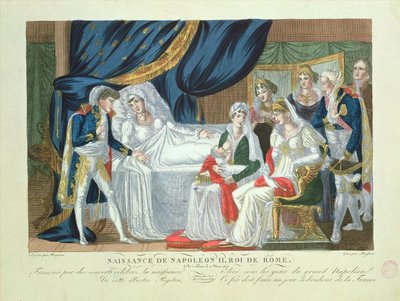 II. Napóleon, Róma királya 1811. március 20-án született alkotó: French School