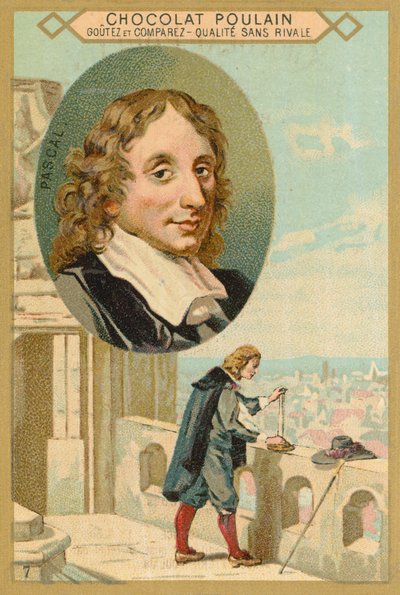 Blaise Pascal francia matematikus és fizikus alkotó: French School