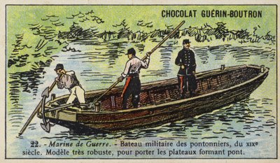 Francia katonai hídépítők hajója alkotó: French School