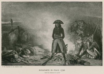 Bonaparte Olaszországban alkotó: French School