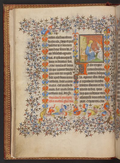 Book of Hours, Add MS 32454 f.10v, Franciaország alkotó: French School