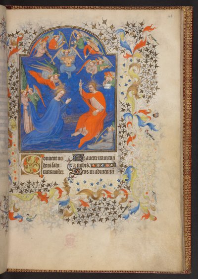 Book of Hours, Add MS 32454 f.46r, Franciaország alkotó: French School