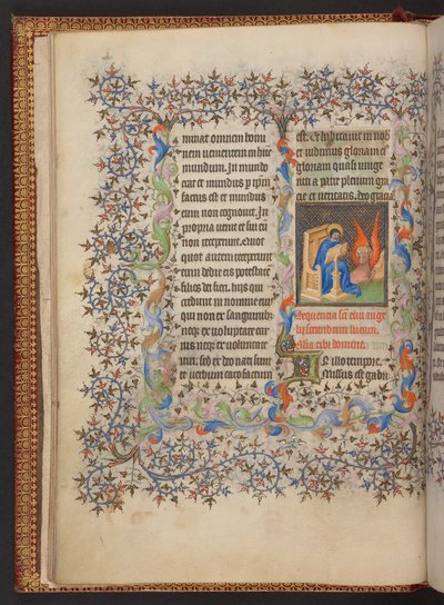 Book of Hours, Add MS 32454 f.9v, Franciaország alkotó: French School