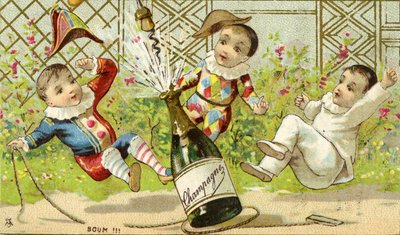 Boum!!! Champagne!, 1895 körül (lásd még: 488393) alkotó: French School