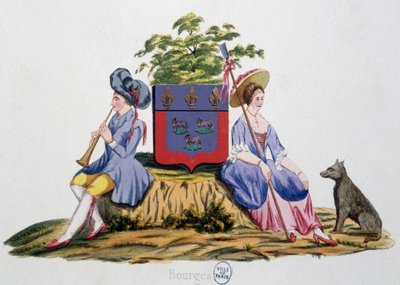 Bourges Blason – H Traversière, Párizs „A francia fegyvernemi” című filmjében alkotó: French School