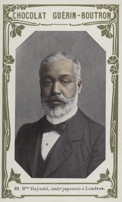 Boutron Hayashi, Japán londoni nagykövete (színes fotó) alkotó: French School