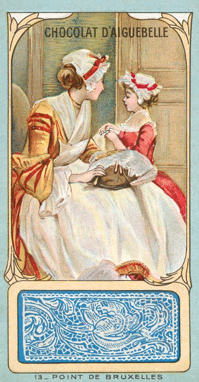 Brüsszeli pont csipke alkotó: French School