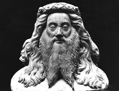 Mellszobor Jean II de Vienne († 1435), Pagny Seigneur temetkezési szobráról, becenevén hosszú szakáll, eredeti a 15. századból (gipszöntvény) alkotó: French School