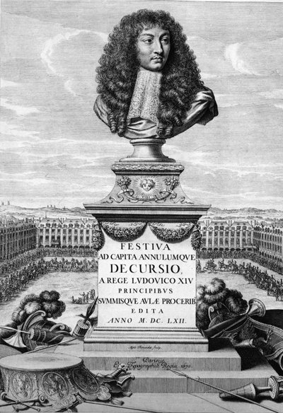 XIV. Lajos mellszobra (1638-1715) - a " "Fesztivál fejek és kancellárok számára alkotó: French School