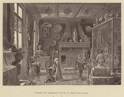 Davillier báró érdekességeinek kabinetje alkotó: French School