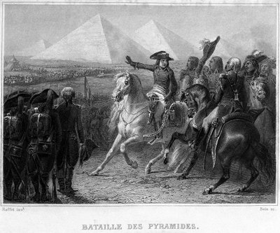 Egyiptom hadjárata (expedíciója) (1798-1801): Piramisok csata (1798) – Thiers „francia forradalom”-jában. 19. század alkotó: French School